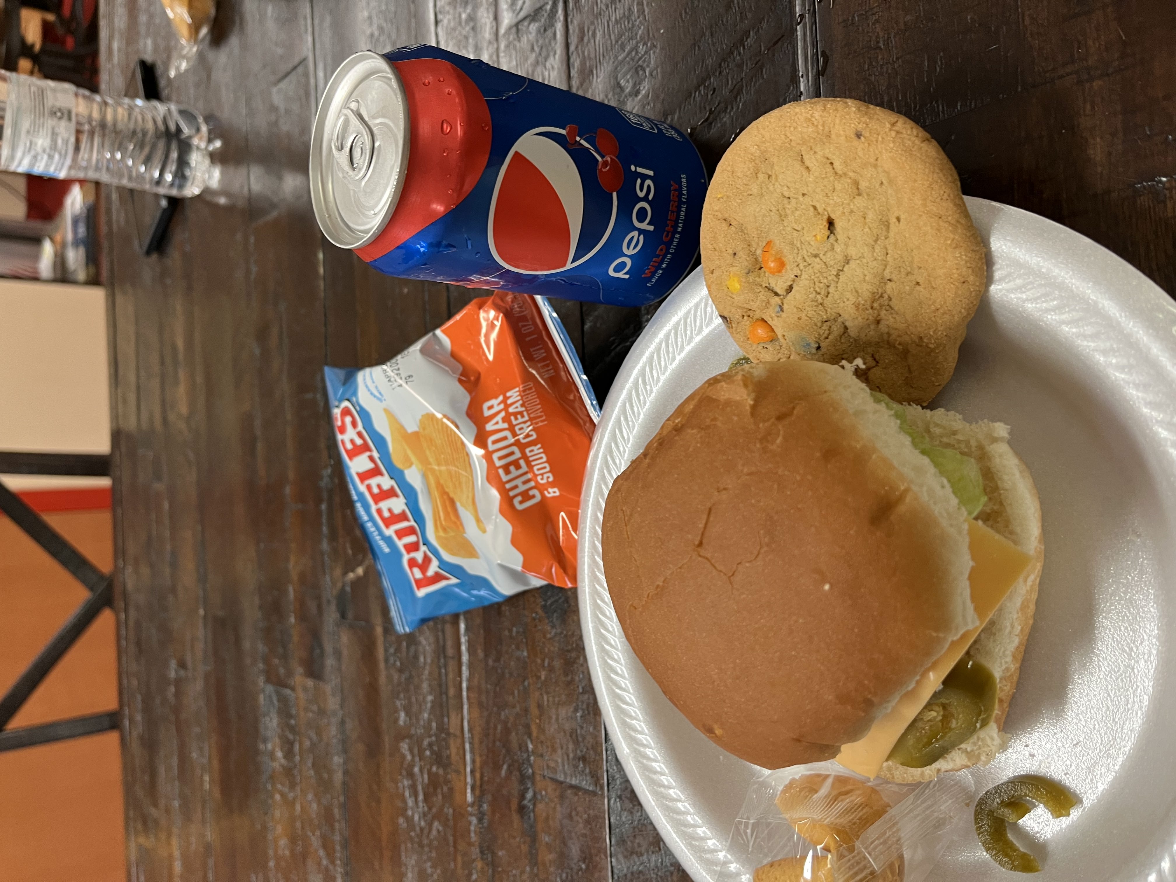 Burger and Pepsi - First Meal in the USA